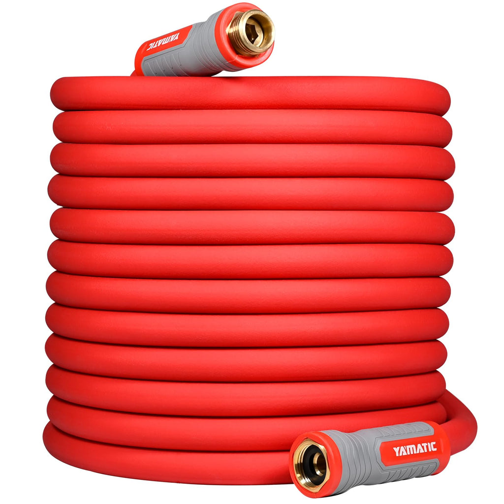 100FT 5/8" Garden Hose Brass Swivel Handle 600 PSI Q487648