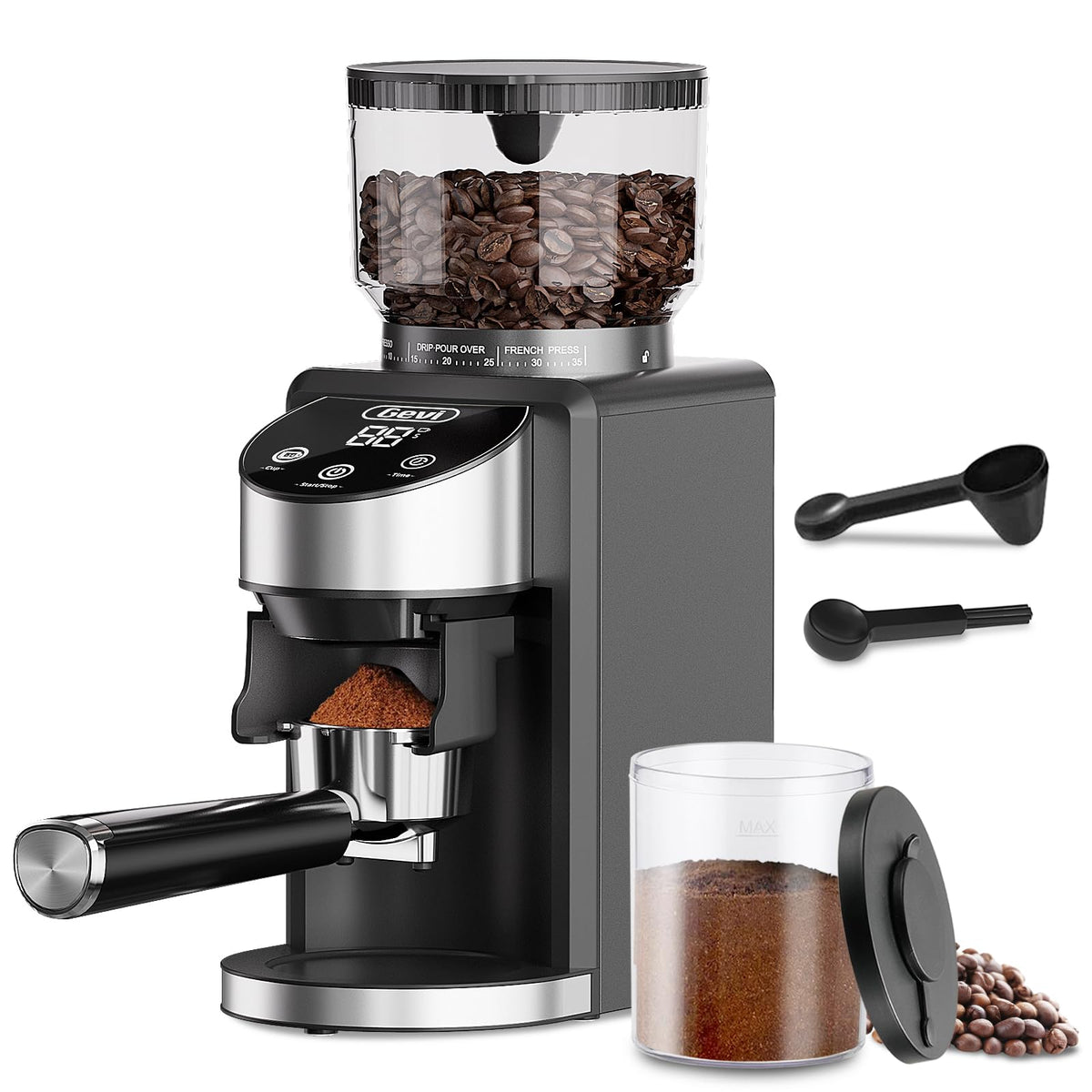 Black Burr Grinder 35 Settings Z42779