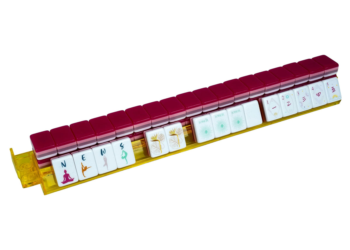 160 Acrylic Mahjong Set C236