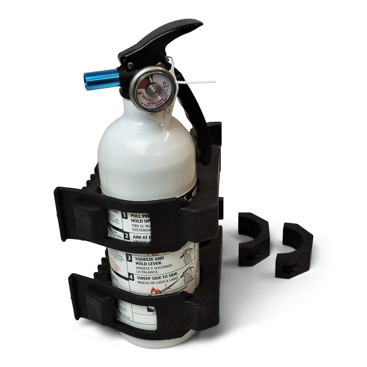 Fire Extinguisher Kit with 2.5lb Extinguisher & No-Tools Mount C2165