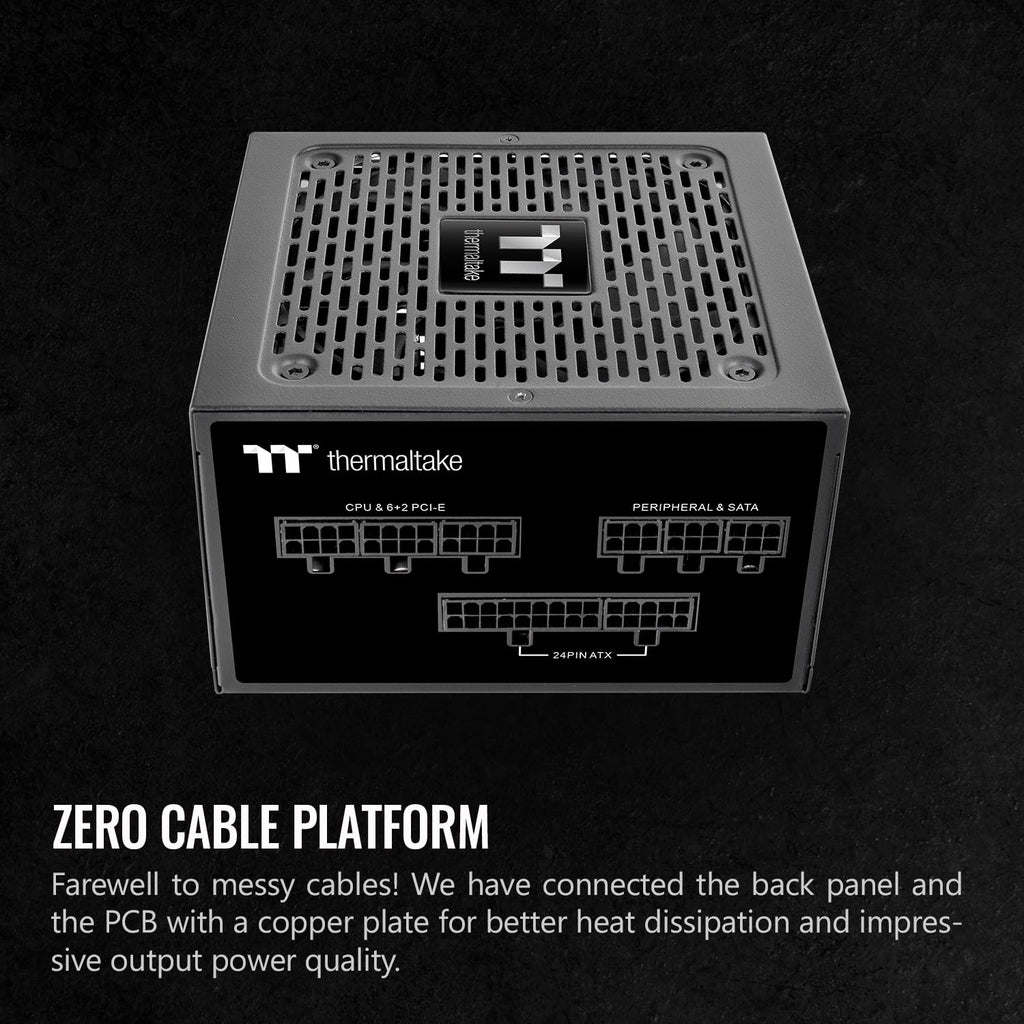 Fully Modular ATX 750W Power Supply 80 Plus Gold V655