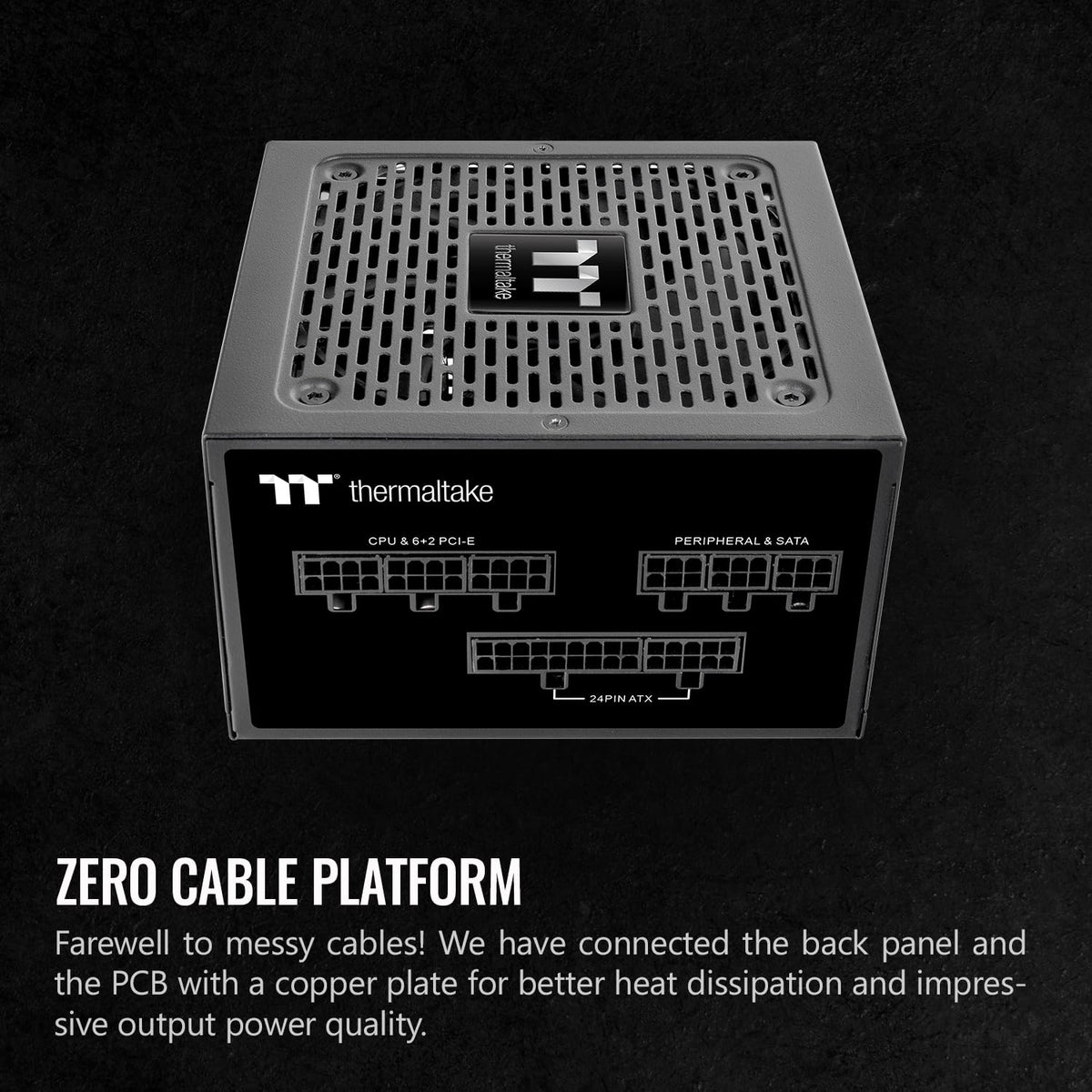 Fully Modular ATX 750W Power Supply 80 Plus Gold V655