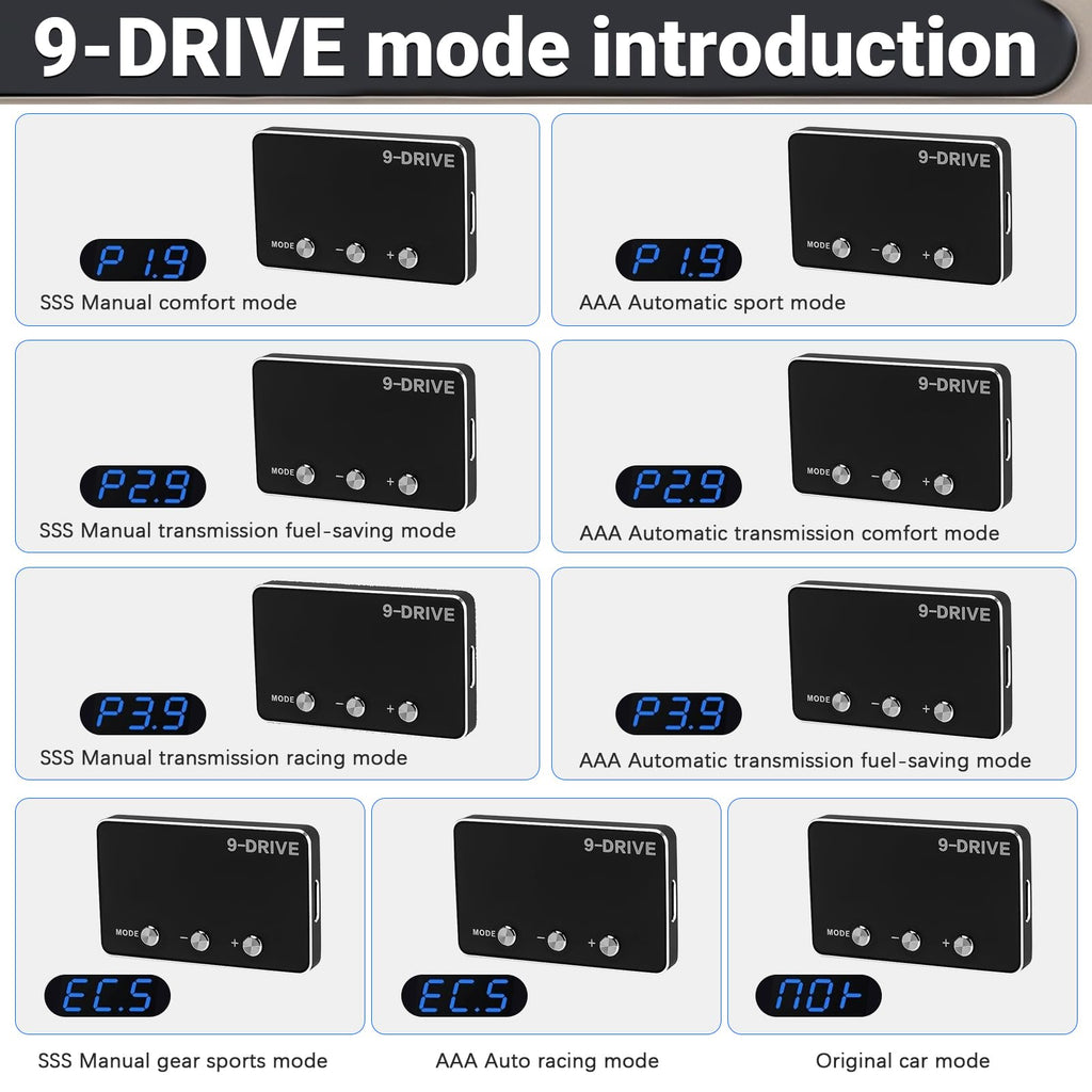9 Drive Mode Throttle Response Controller J754