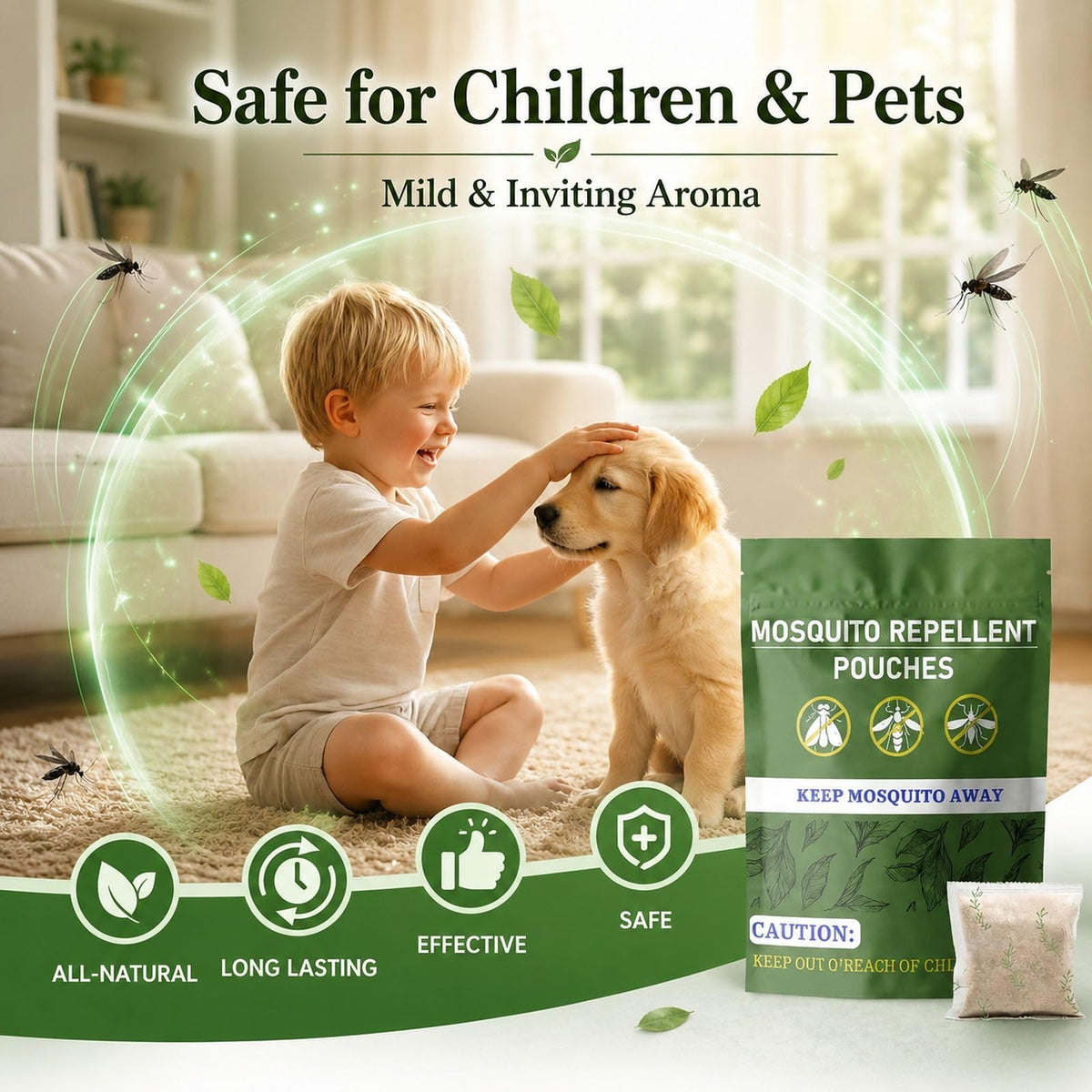 Mosquito Repellent Pouches 60 Days 8 Pack S221032