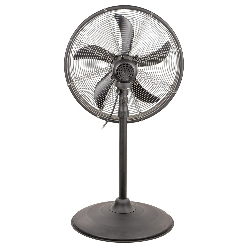 Blue High Velocity Oscillating Pedestal Fan W723