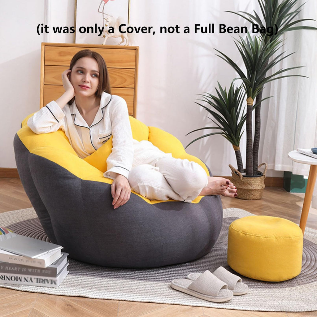 Corduroy Bean Bag Chair Cover C117691