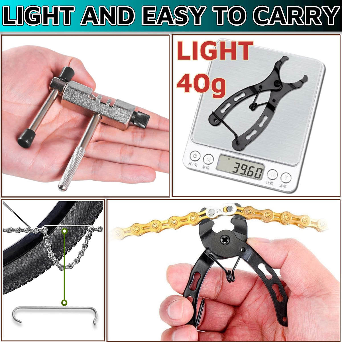 Bike Chain Tool 3 Pcs O350
