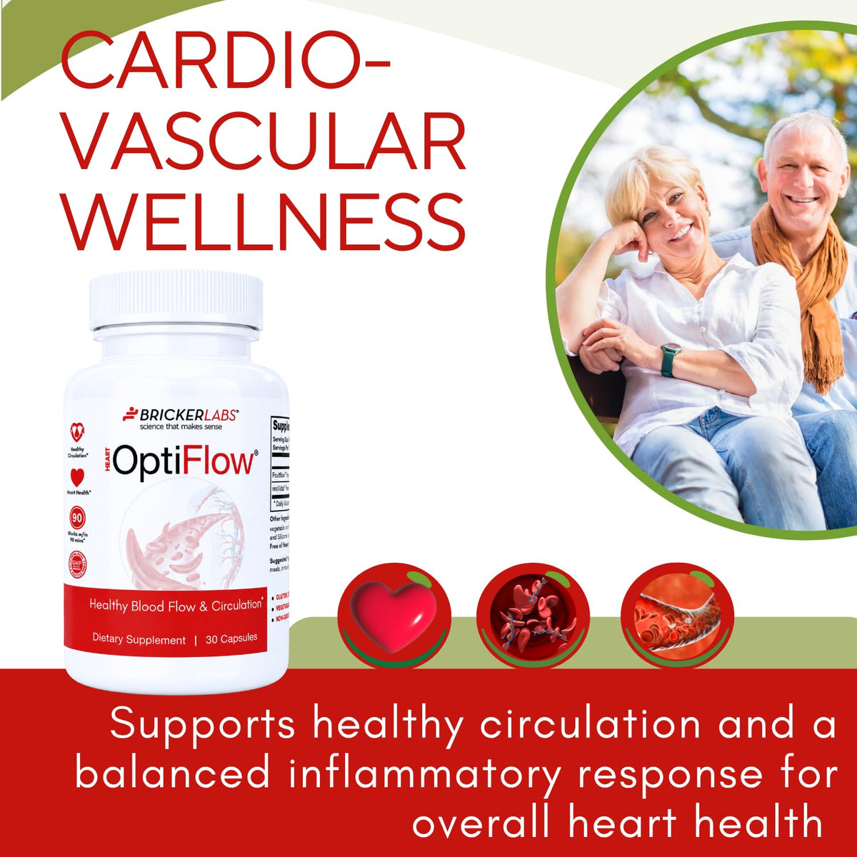 Blood Circulation Supplement 30 Capsules E603714