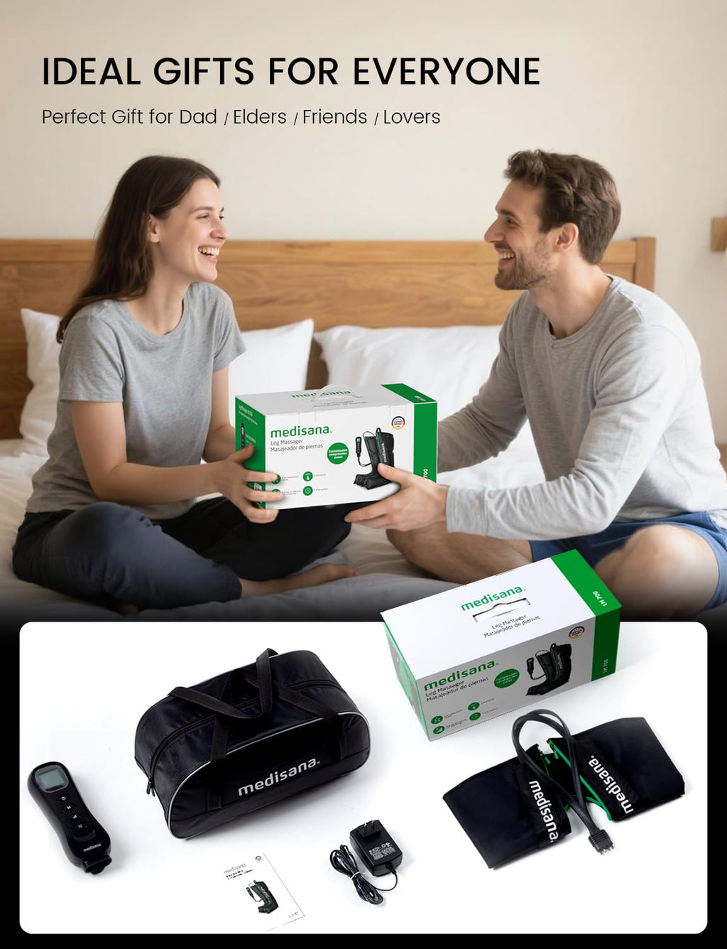 Leg Compression Massager with Heat D5970