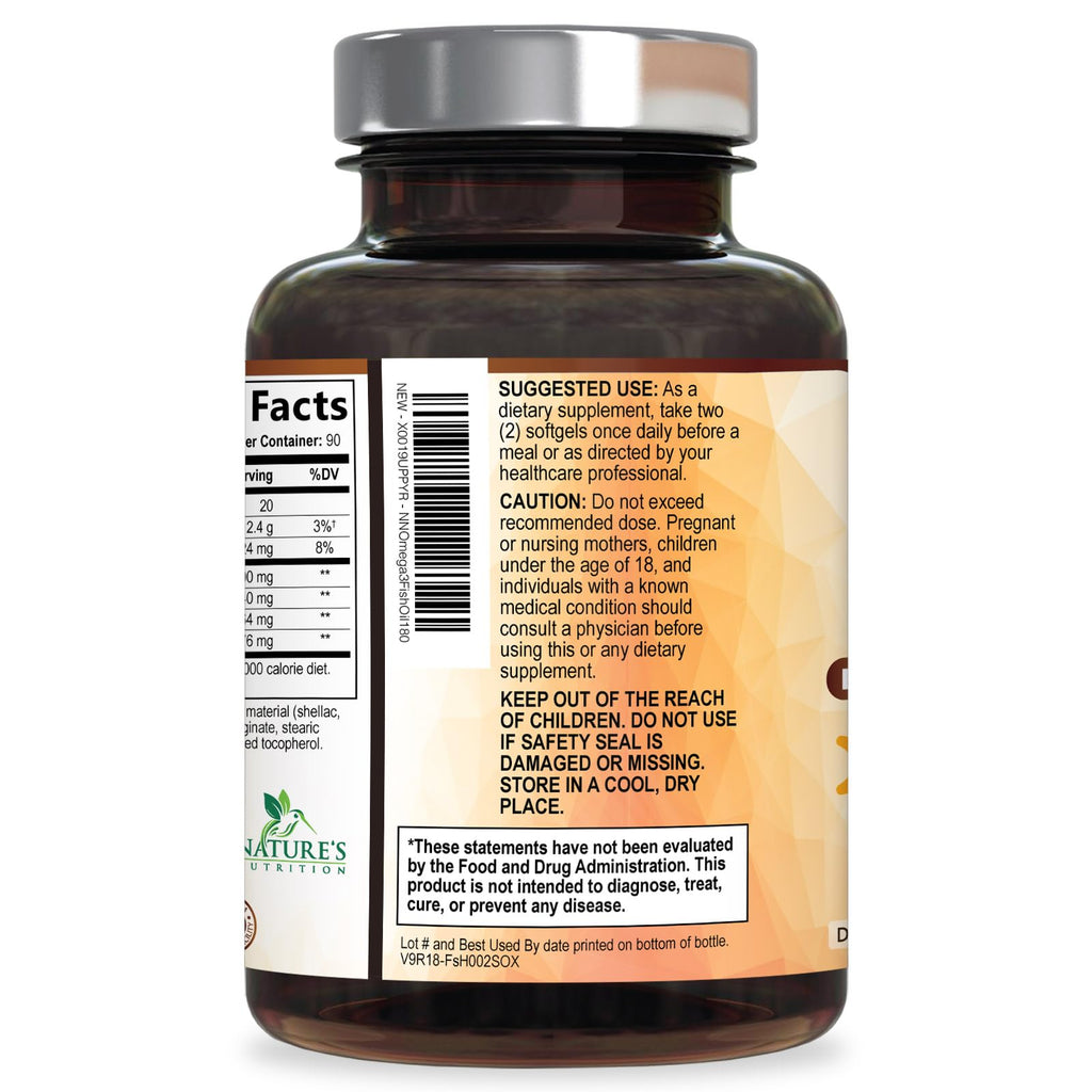 Omega 3 Fish Oil 2400mg Softgels B873749