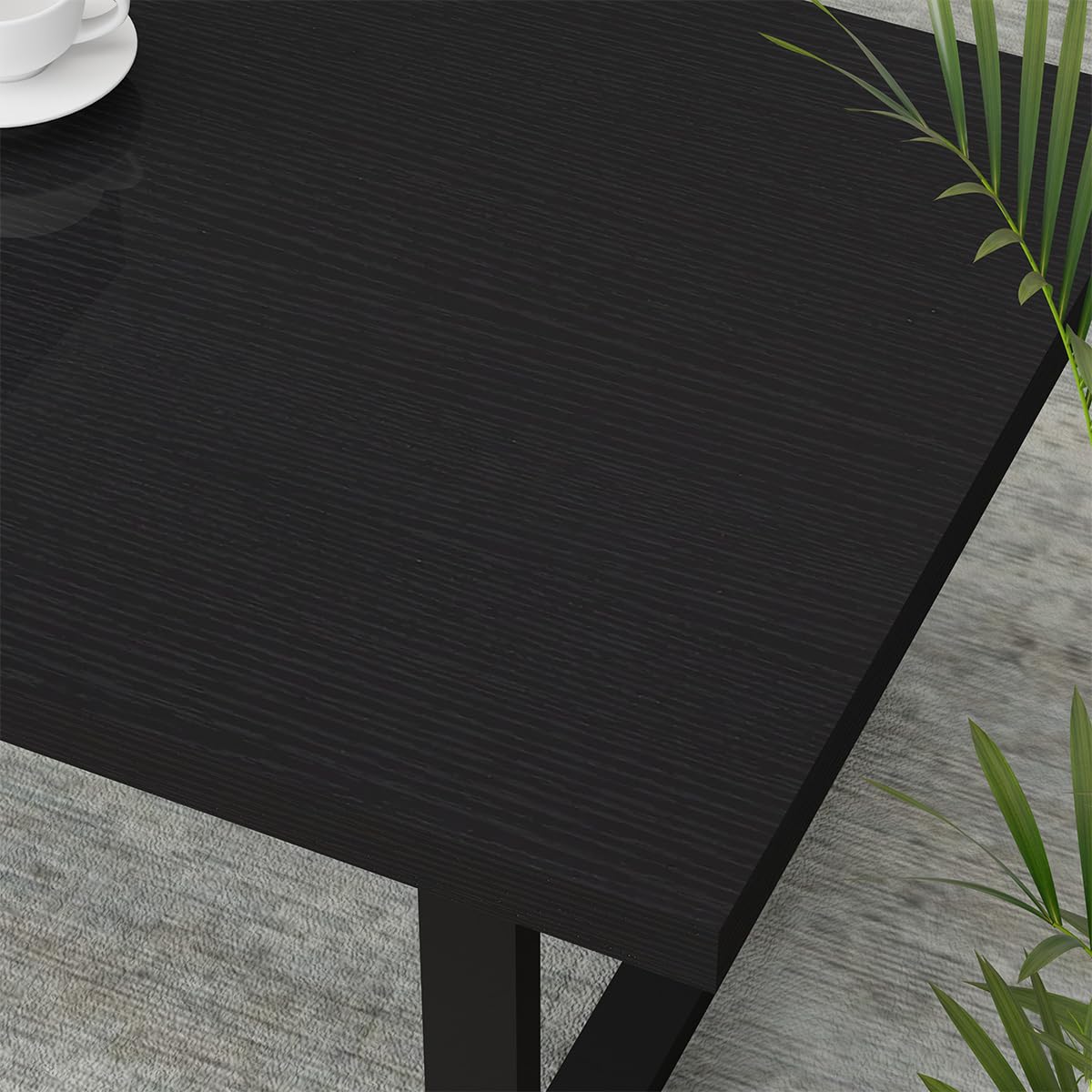 Black Wood Coffee Table F96511