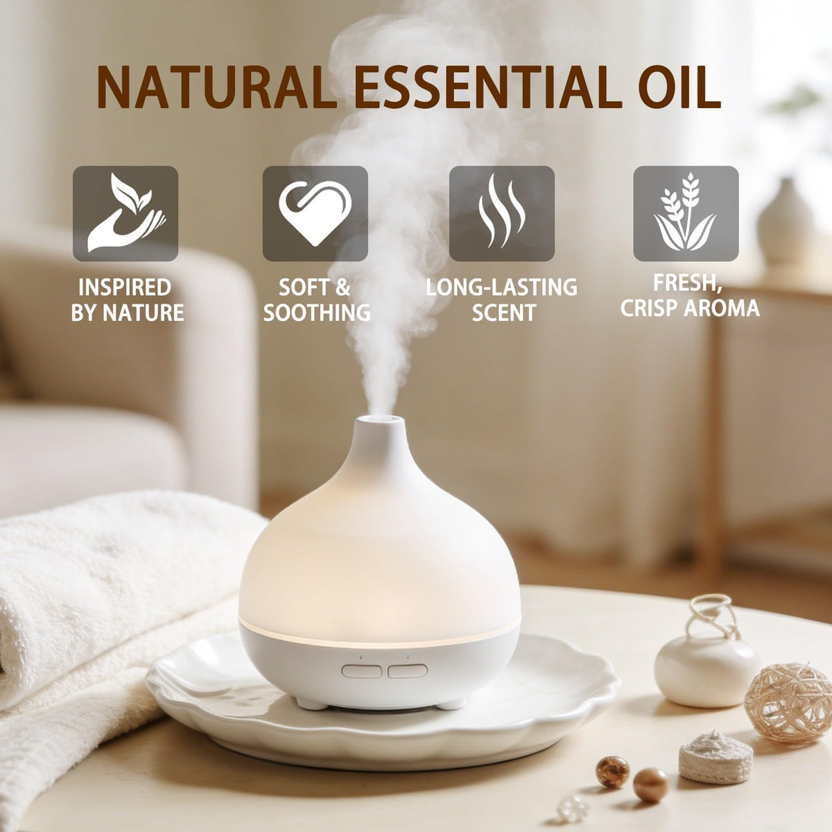 Chamomile and Lavender Essential Oil 4 Fl Oz N862
