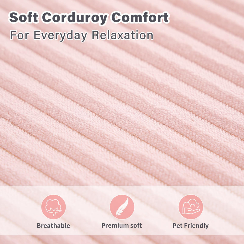 Pink Convertible Folding Sofa I6562