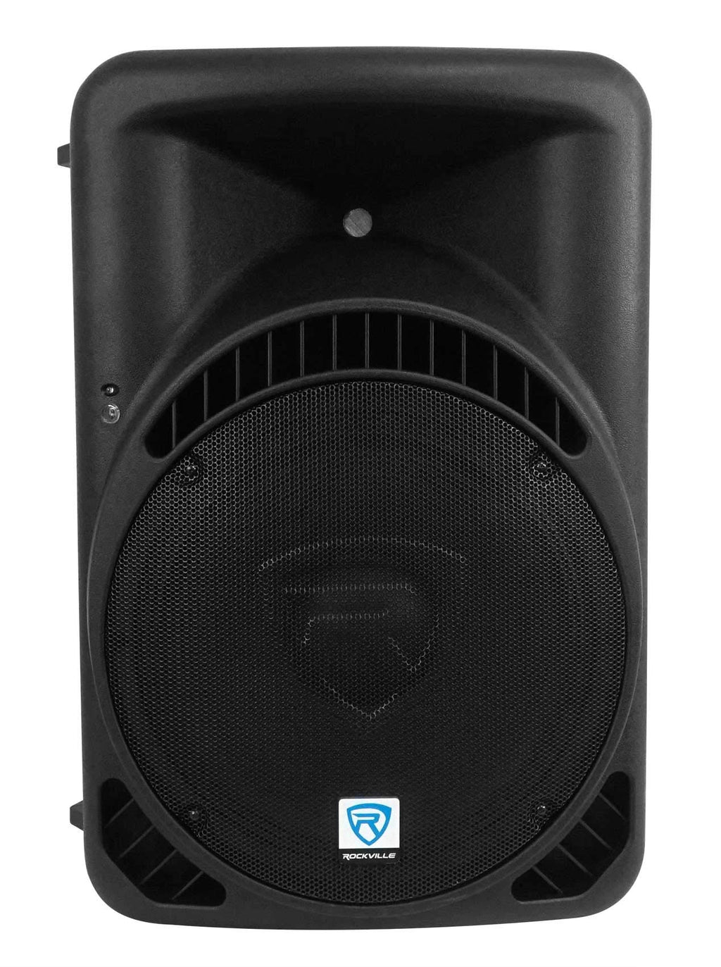 12-Inch Powered PA Speakers 2-Pack with LED Stands Y1105