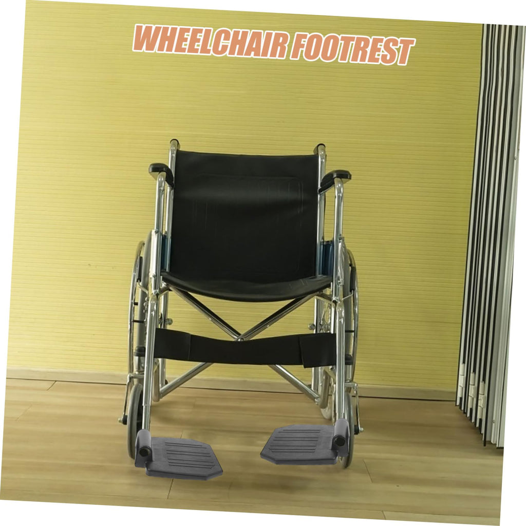 Adjustable Universal Wheelchair Footrest Pedals Heavy Duty Leg Rest O764