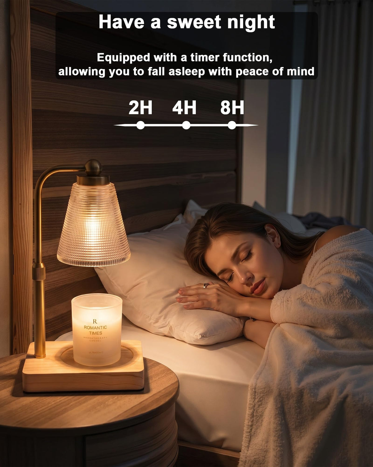 Candle Warmer Lamp with Timer C2806