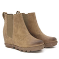 Women's Hidden Heel Chelsea Ankle Wedge Boots A617
