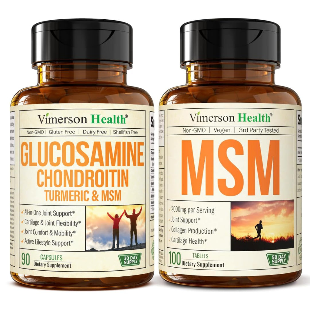 Glucosamine Chondroitin MSM Joint Support Supplement L911116