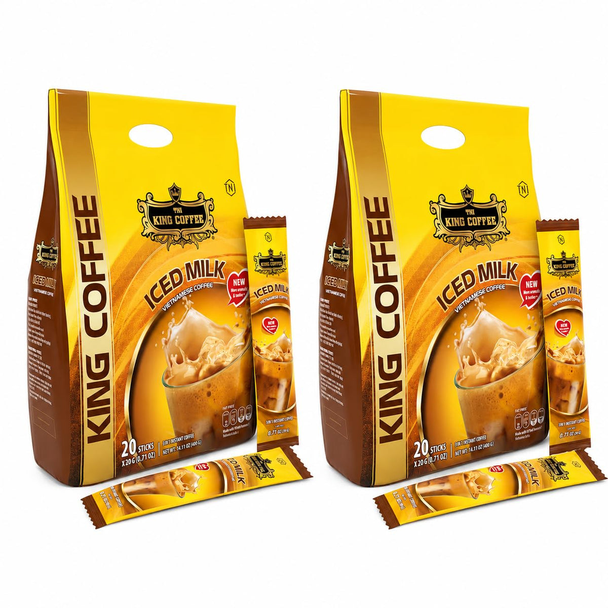 3 in 1 Instant Vietnamese Coffee 20 Sticks G766