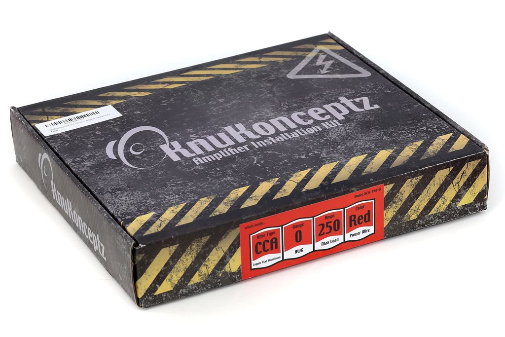 1/0 Gauge 2 Channel Amplifier Installation Wiring Kit N24428