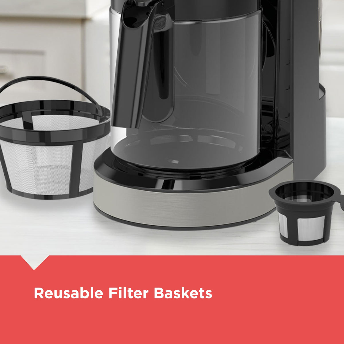 Single-Serve & Carafe Coffee Maker K743760