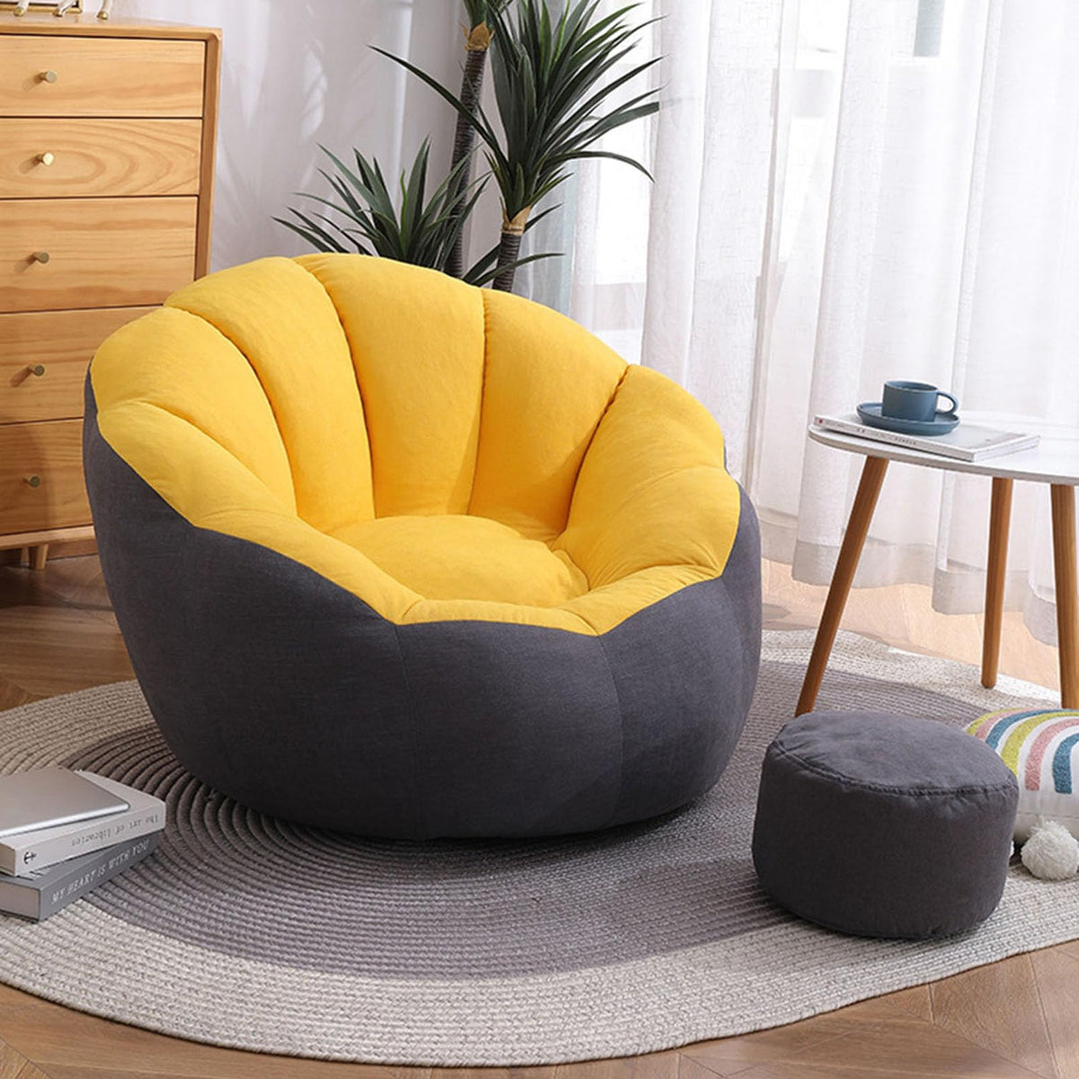 Corduroy Bean Bag Chair Cover C117691