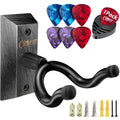 Black U-Shaped Guitar Wall Hanger 2 Pack A463280