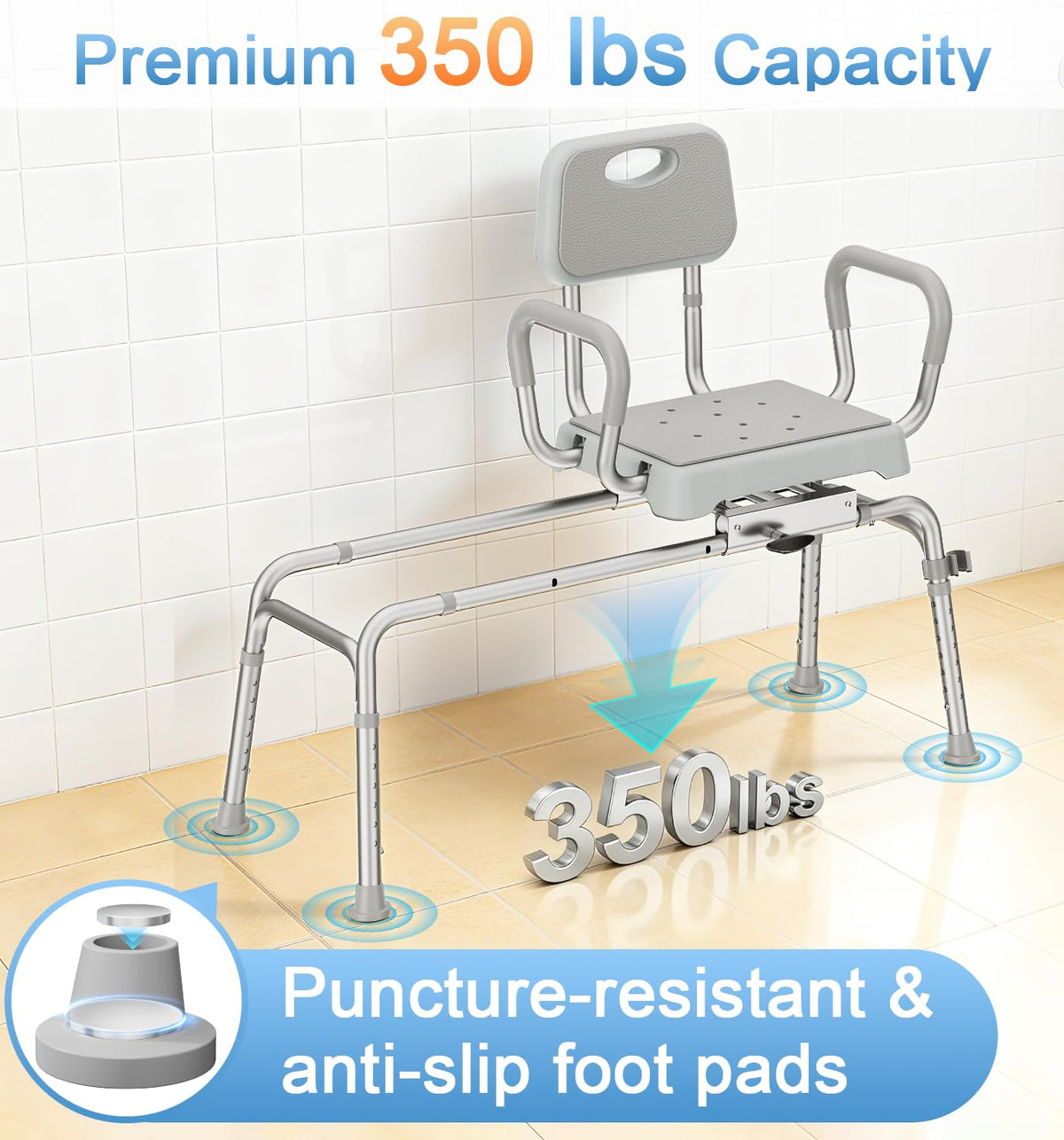 Sliding Shower Chair S477