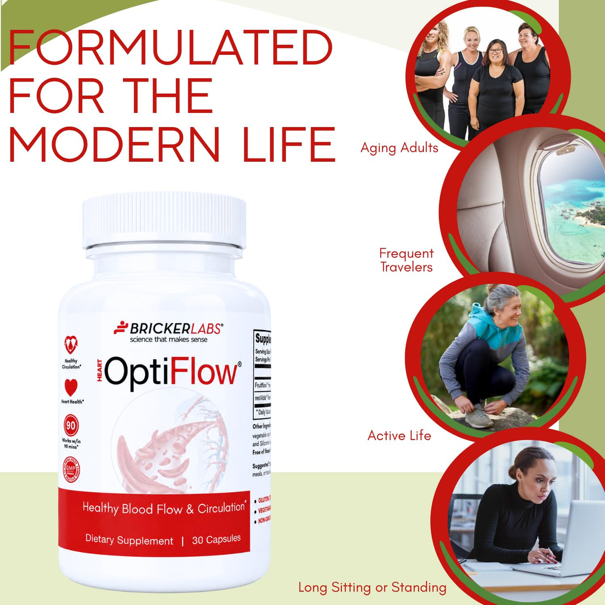 Blood Circulation Supplement 30 Capsules E603714