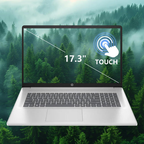 17.3" Touch Screen Laptop, 32GB RAM, 1TB SSD, AMD Ryzen 5, Windows 11 Pro, Silver K9671