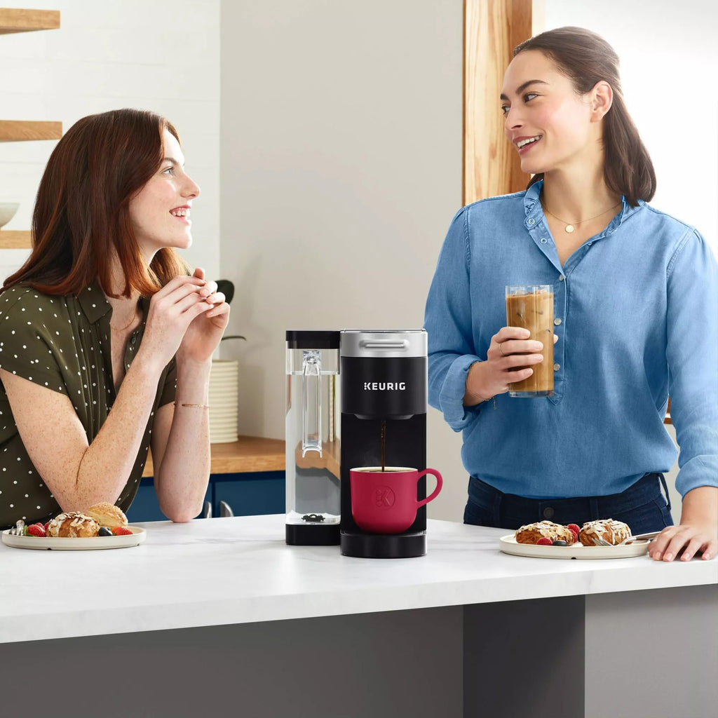 Single Serve K-Cup Pod Coffee Maker, 4 Brew Sizes, 66oz Removable Reservoir, Black Q901938