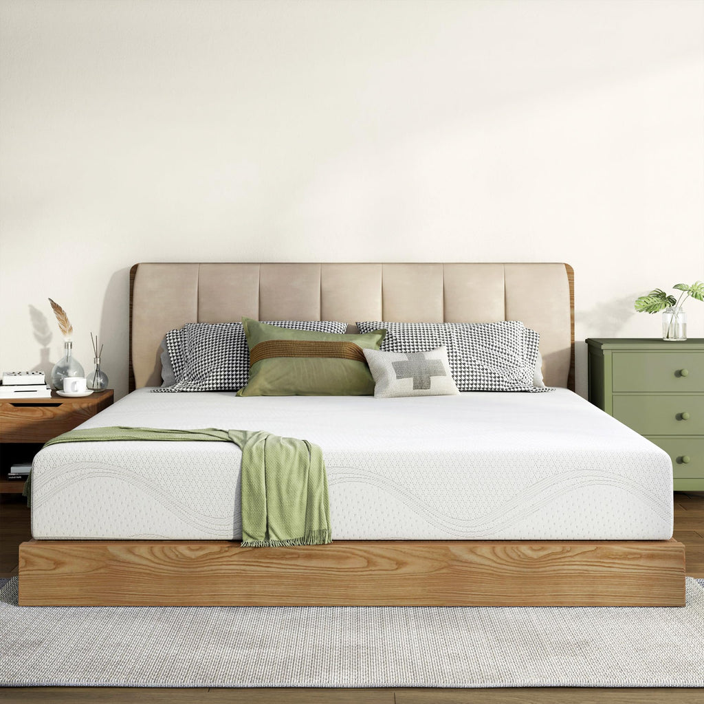 6 Inch Green Tea Gel Memory Foam Mattress B8427
