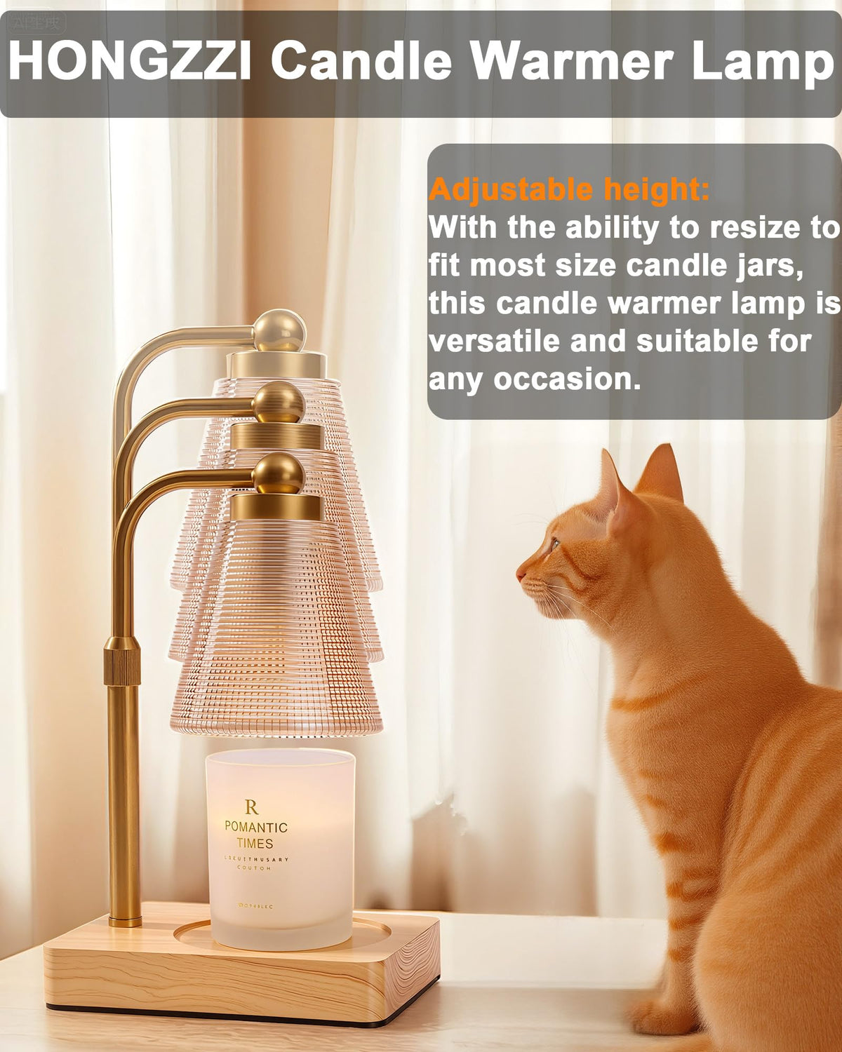 Candle Warmer Lamp with Timer C2806