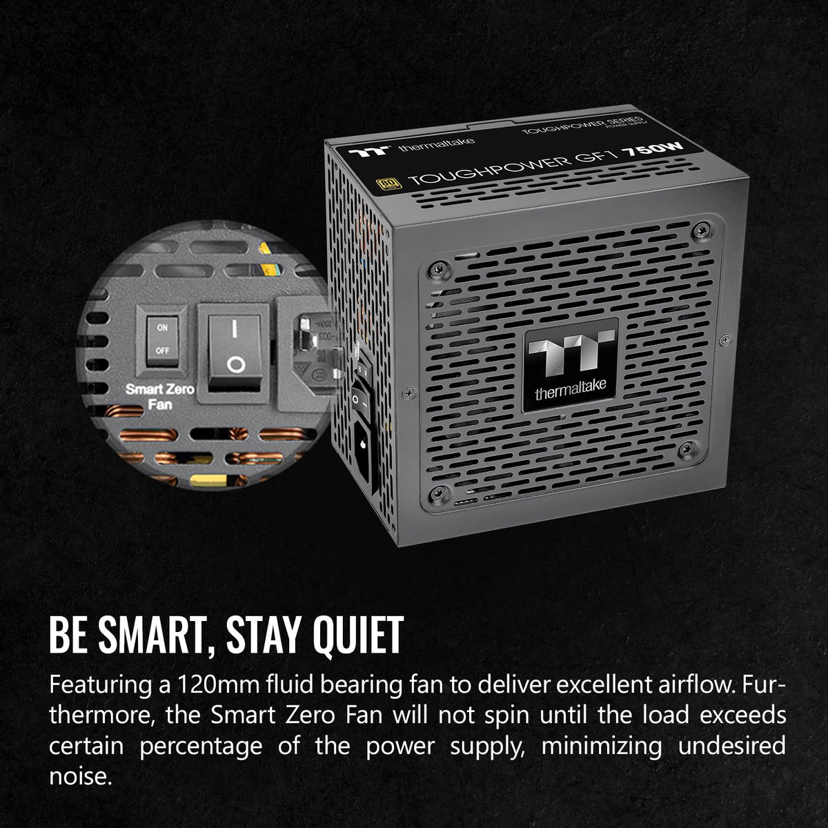 Fully Modular ATX 750W Power Supply 80 Plus Gold V655