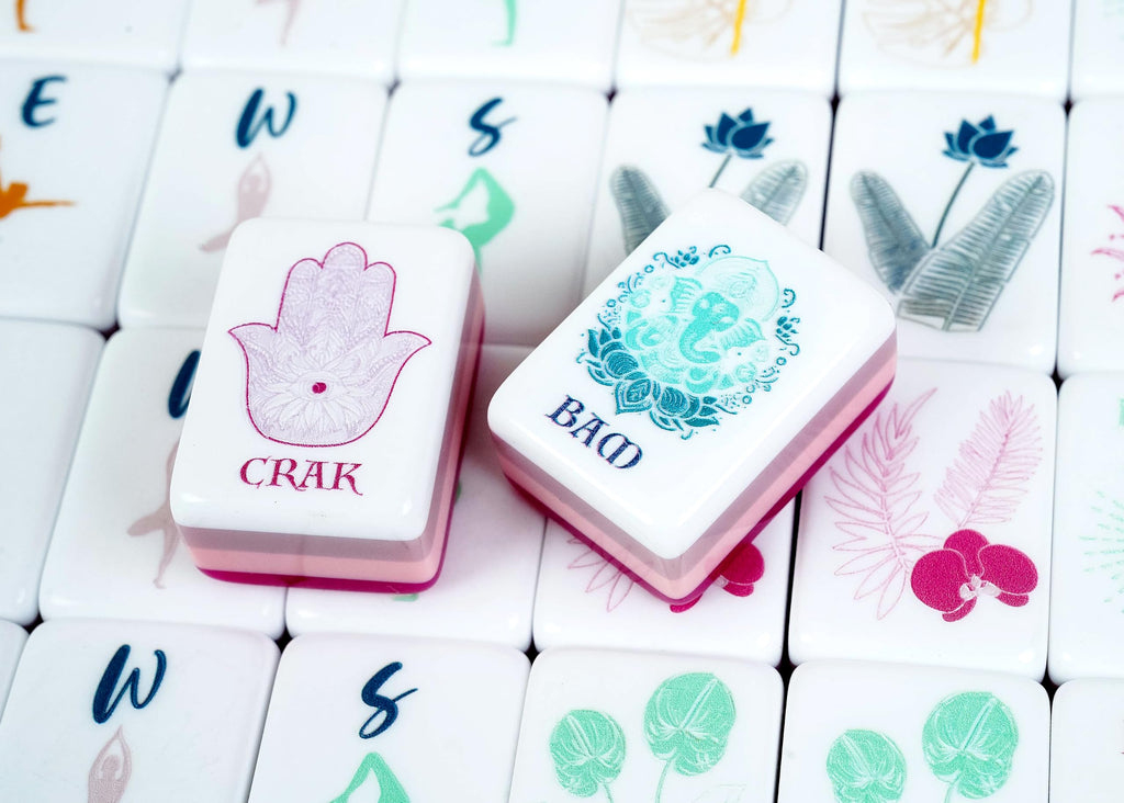 160 Acrylic Mahjong Set C236