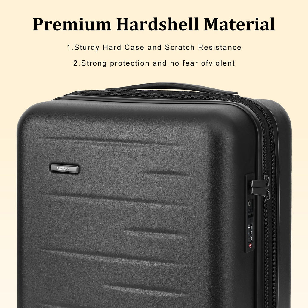 Expandable 16 Inch Underseat Carry On Luggage B7791