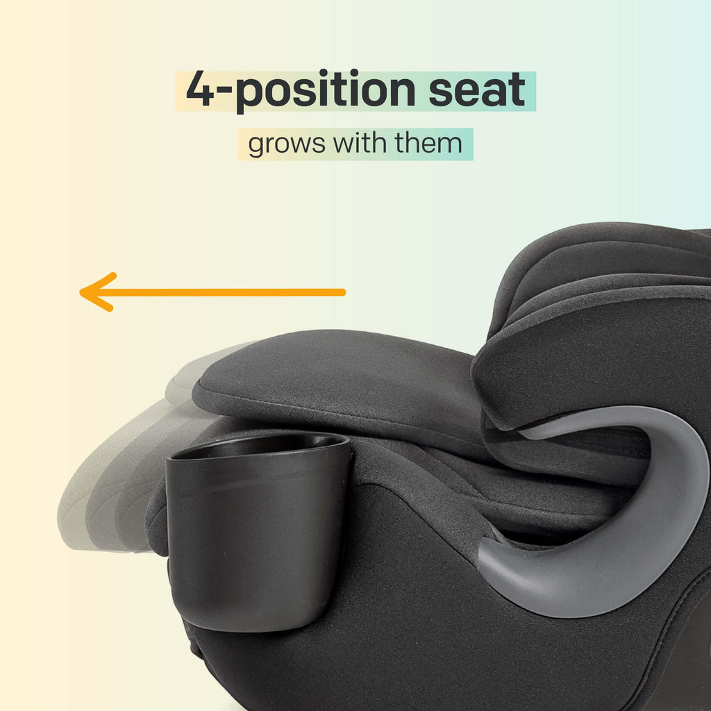 Harness Booster with Rigid Latch, 7-Position Footrest X3978
