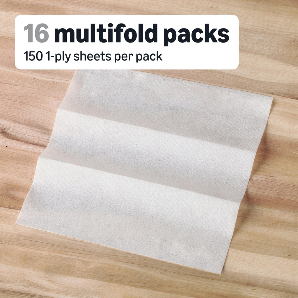 White Multifold Paper Towels, 2400 Count B820