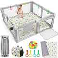 Foldable Baby Playpen with Mat F177136