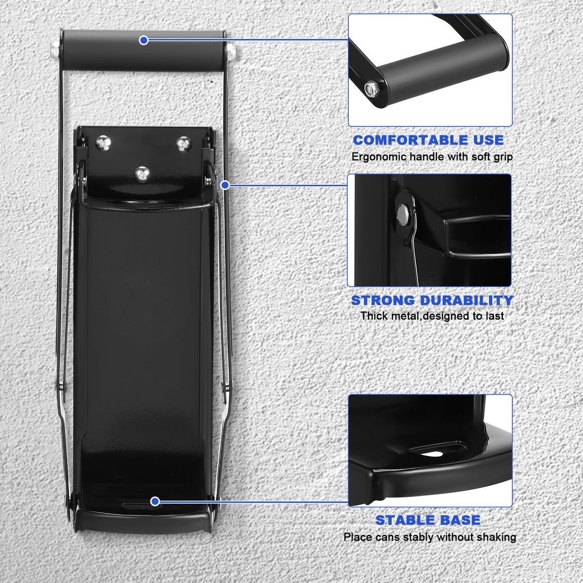 Wall Mounted Stainless Steel Can Crusher Z733