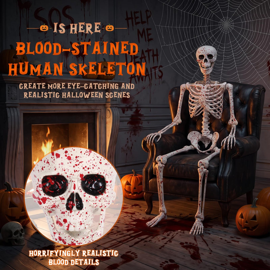 Life Size Posable Skeleton U357718