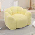 Yellow Memory Foam Bean Bag Chair W2460