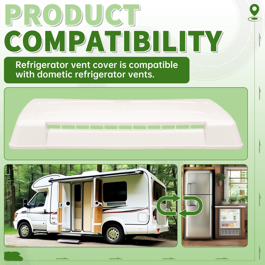 RV Refrigerator Vent Cover S227