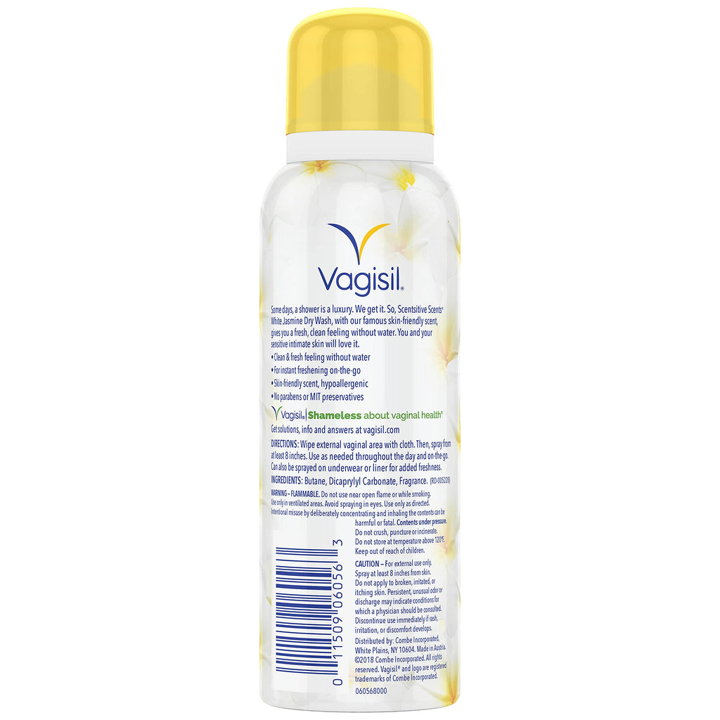 Feminine Dry Spray White Jasmine 2.6 Oz S44550