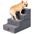 4-Step Grey Dog Stairs X657