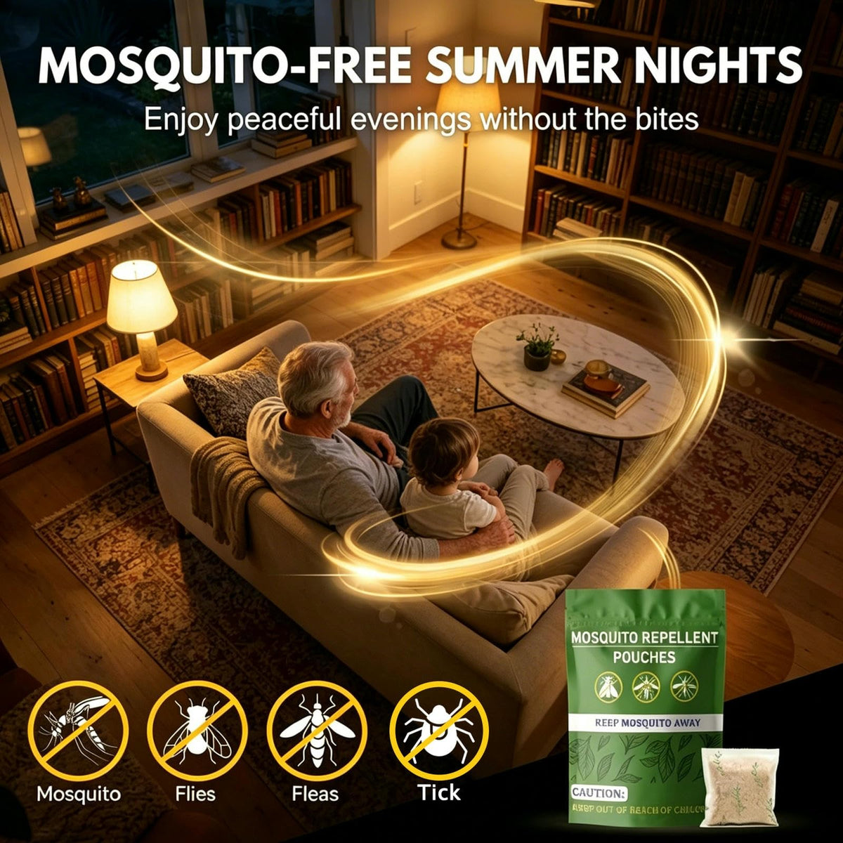 Mosquito Repellent Pouches 60 Days 8 Pack S221032