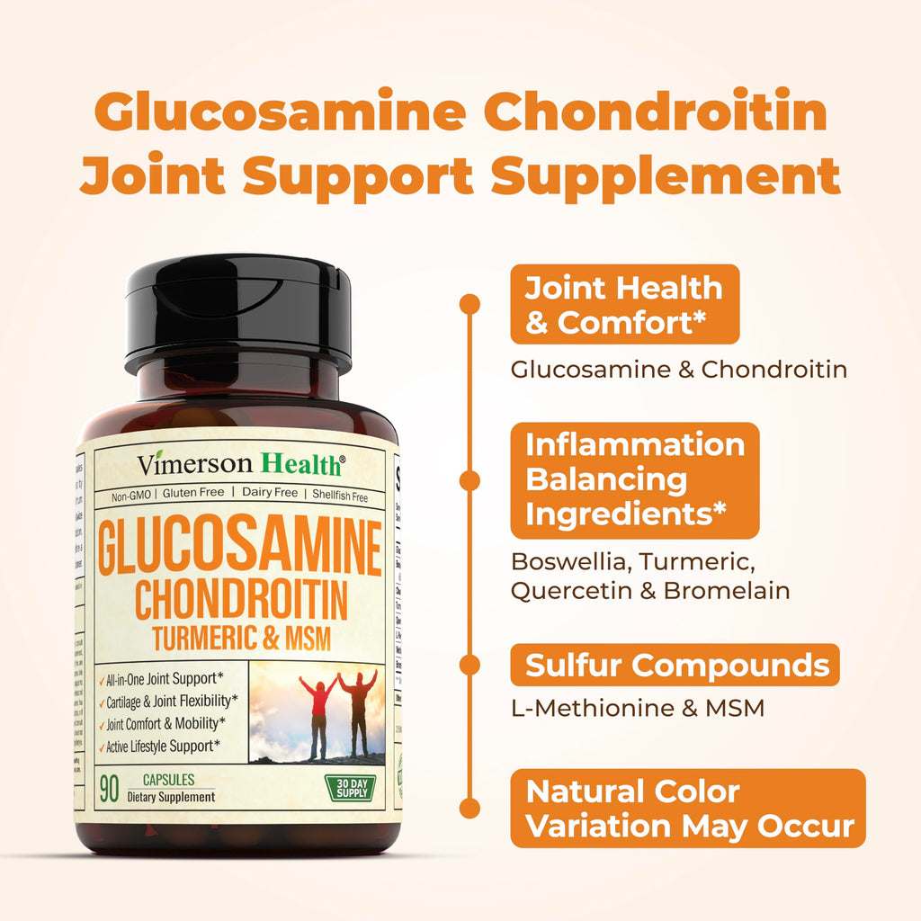 Glucosamine Chondroitin MSM Joint Support Supplement L911116