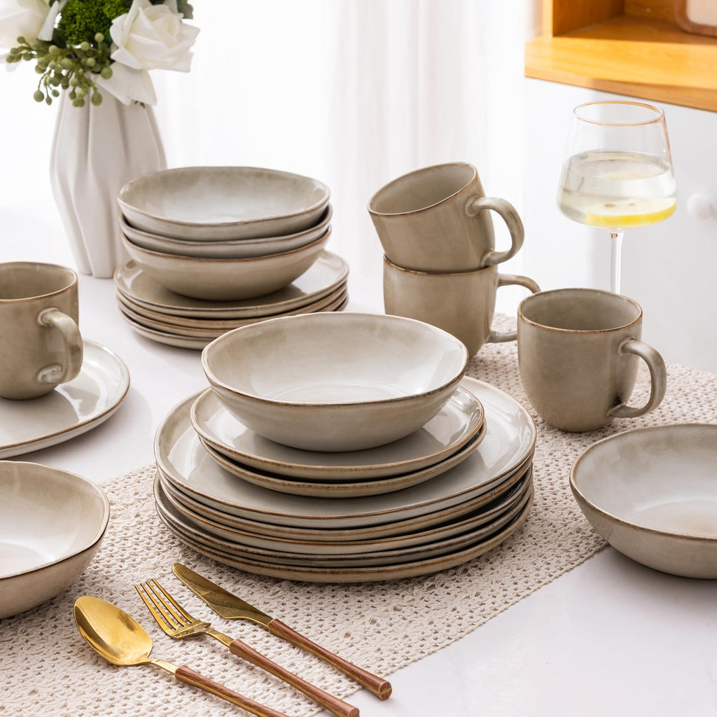 Ceramic Pasta Bowls Set of 4 P5604