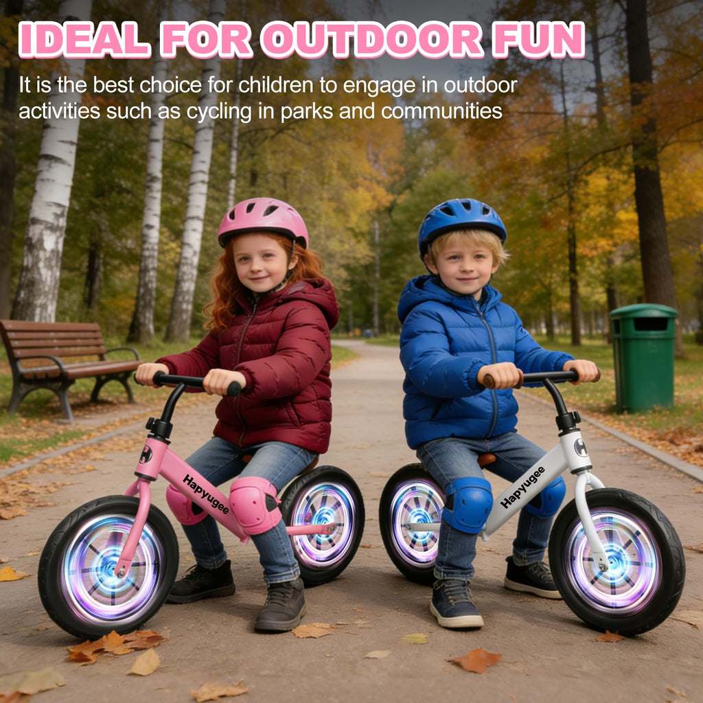 14" Air Tires Adjustable Seat No Pedal Toddler Balance Bike B523236