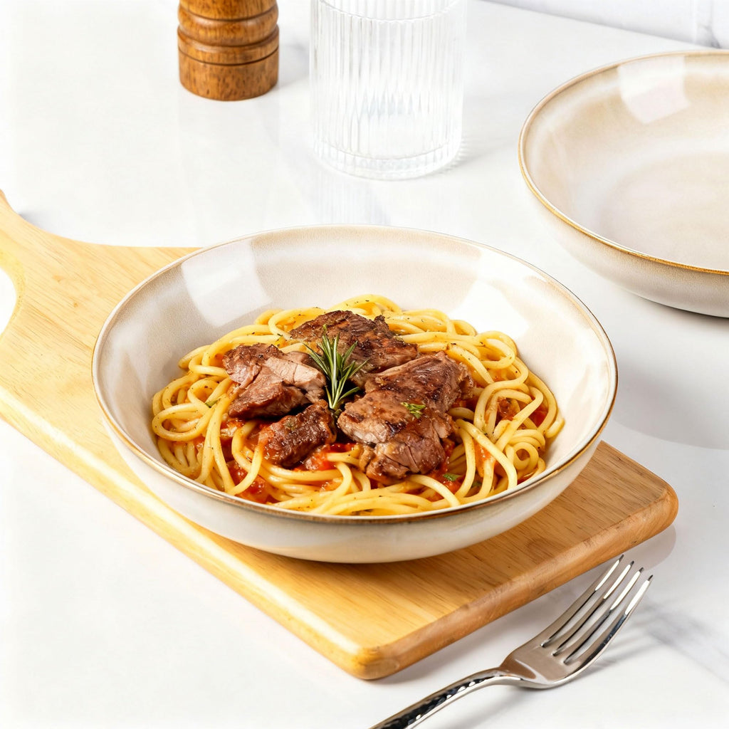 Ceramic Pasta Bowls Set of 4 P5604